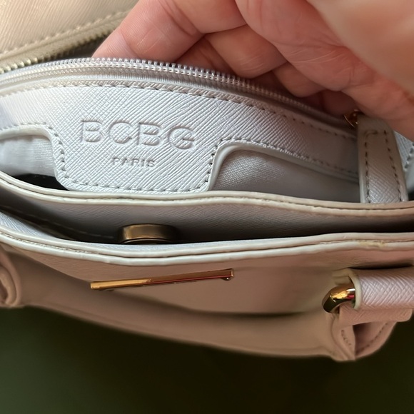 Bcbg Paris Woman's Faux Leather Satchel Handbag - Picture 5 of 11